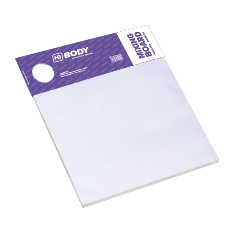 HB BODY PUTTY MIXING BOARD (100 PAGES)