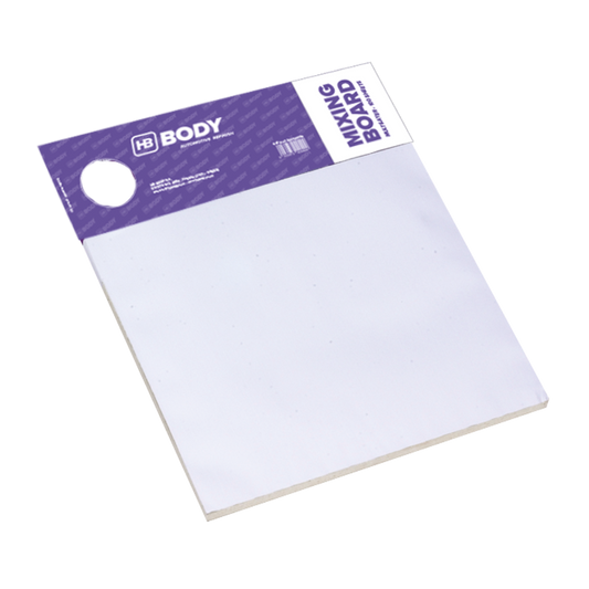 HB BODY PUTTY MIXING BOARD (100 PAGES)