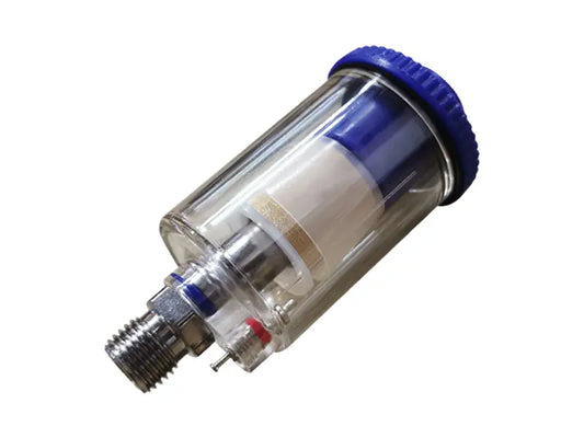 W/Trap Inline Filter, Transparent, 1/4″ Thread